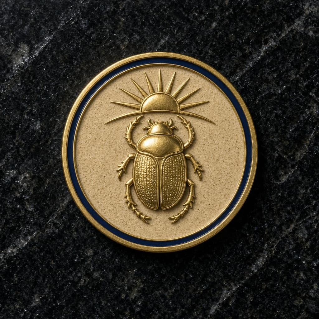 Cairo Sun Disk Coin